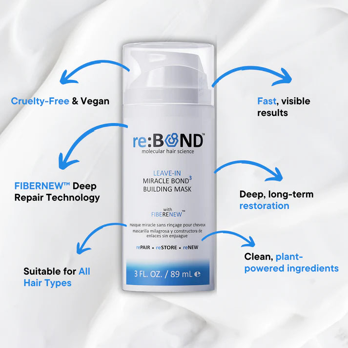 reBond Leave-in Miracle Bond Building Mask 3oz reBond Leave-in Miracle Bond Building Mask 3oz