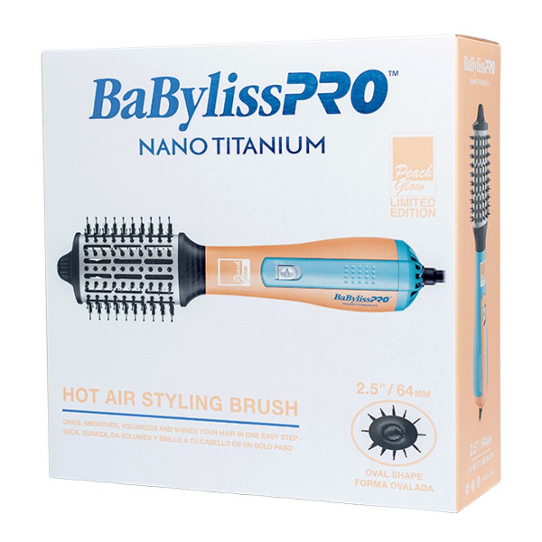 Cepillo HOT AIR 2.5 PEACH GLOW Nano Titanium ®