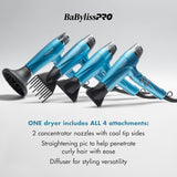 Blower DUAL IONICNano Titanium ®