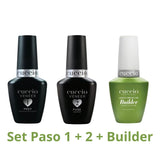 Set Cuccio Paso 1 Paso 2 y Builder